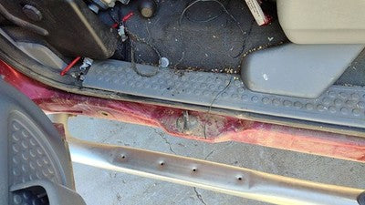 2003 F250 Super Duty Driver Left Sill Step Trim Panel Oem Gray