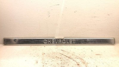 1973-1980 Chevy C10 K10 Tailgate Finish Panel Tail Gate Trim Chrome Oem 00345806