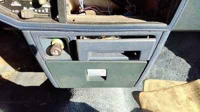 1985-1986 Toyota Camry Ash Tray Assembly Oem Slide Out Dash Blue
