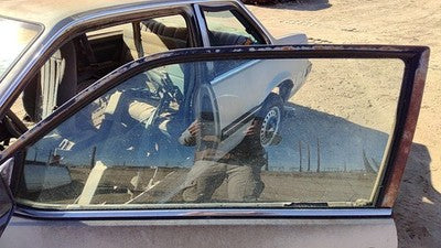 1985-1989 Pontiac Sunbird Driver Left Front Side Window Door Glass 2Dr Oem