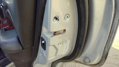2001-2006 Acura Mdx Passenger Right Rear Door Latch With Rods/Cables Oem Back
