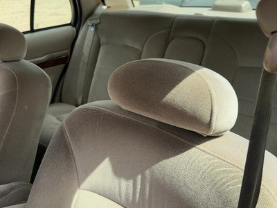 00-02 Grand Marquis Pair Of Front Headrests Oem Left Right Set Seat Tan Bh