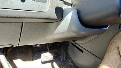 05-07 Caravan Lower Dash Under Column Knee Bolster Trim Panel Oem Slate Gray D5