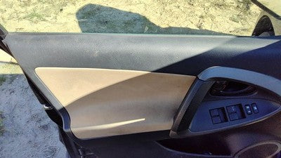 09-12 Toyota Rav-4 Driver Left Front Door Trim Panel Wh Master Switch Sand Beige