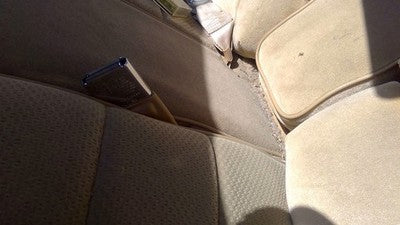 1985 Olds 88 Driver Left Front Seat Belt Buckle Female Receiver Oem Tan