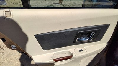 04-05 Cts Driver Left Rear Door Trim Panel With Switches Back Neutral 702