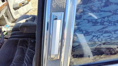 1985 Mercury Grand Marquis Driver Left Rear Side Marker With Chrome Trim