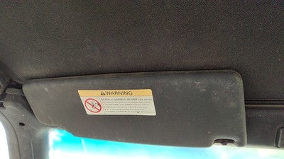 2000-2011 Vw Cabrio Convertible Driver Left Sun Visor Oem Black