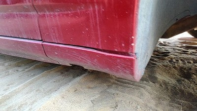 10 Charger Passenger Right Moulding From Fender Trim Strip Inferno Red Crystal