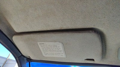1995 Nissan Pathfinder Driver Left Sun Visor Oem Blue