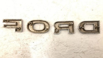 1981 Ford F150 Hood Emblem Badges Set Oem