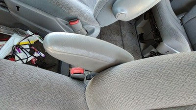 2004-2007 Dodge Caravan Driver Left Front Arm Rest Side Seat Oem Slate Gray D5