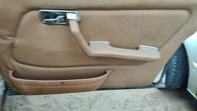 1980 Mercedes 300Td Passenger Right Front Door Trim Panel Brown