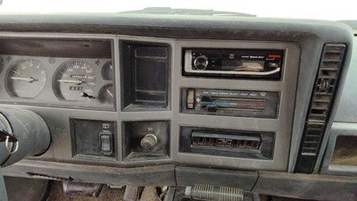 1991-1996 Jeep Cherokee Trim Bezel Around Speedometer Dash Surround Panel Gray