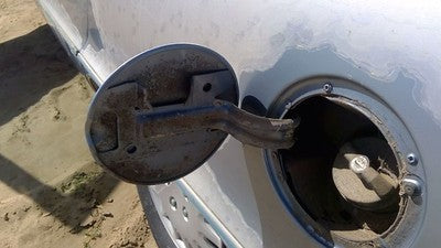 1991 Chevy Caprice Fuel Tank Door With Hinge Gas Lid Oem Filler Blue