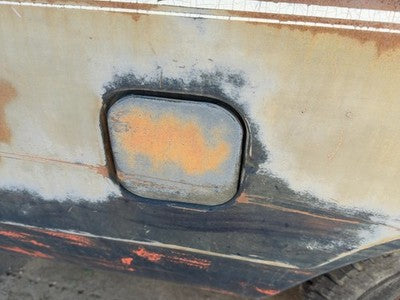 1981 Dodge D150 Fuel Tank Door With Hinge Gas Lid Oem Filler