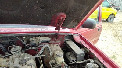 1998-2001 Mazda B2500 Driver Left Hood Hinge Assembly Oem Red Fl Zzp052410