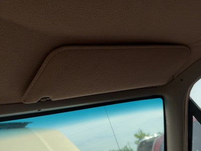 87-97 Ford F250 Passenger Right Sun Visor Oem Brown Rk
