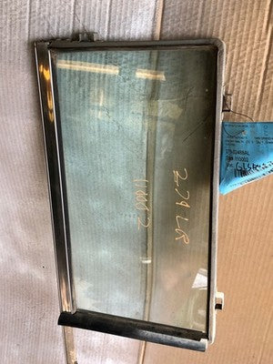 84-91 Wagoneer Driver Left Rear Vent Window Small Back Door Glass With Frame