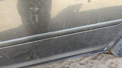 2006 Honda Odyssey Driver Left Rear Moulding From Door Oem Back Trim Strip Blue