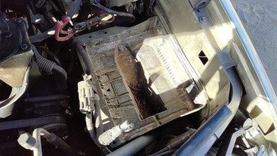 1995-2005 Ford Explorer Complete Battery Box Mount Tray With Hold Down Oem