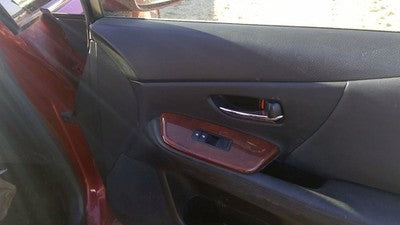 10-12 Lexus Hs250h Hybrid Passenger Right Front Inside Door Trim Panel Black 25