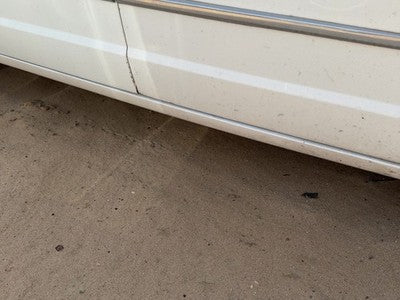 08-10 Town & Country Passenger Lower Rocker Panel Moulding Side Skirt White Pw1