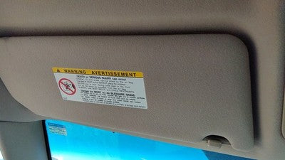 2002-2006 Toyota Camry Driver Left Sun Visor Oem Taupe 43 74320Aa250A0