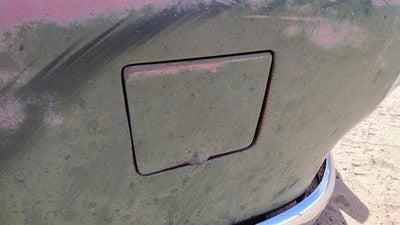 1953 Chevy Bel Air 150 Sedan Fuel Tank Door With Hinge Gas Lid Oem Filler