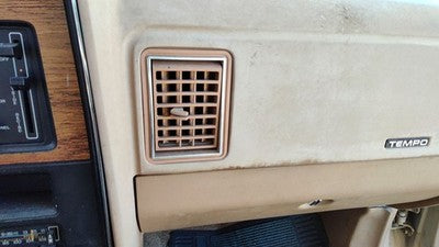 1984 Ford Tempo Center Dash Heater Vent Assembly Oem Ac Tan E43z5404320a