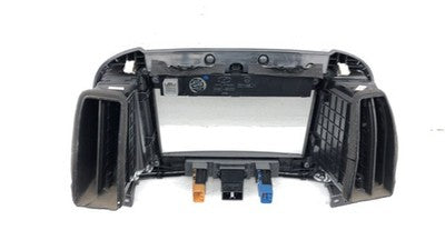 2010-2012 Hyundai Santa Fe Trim Bezel Around Radio Surround Dash Panel Gray Ras