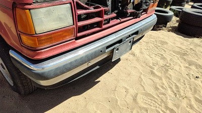 1989-1990 Ford Bronco 2 Trim Strip Between Bumper And Grille Oem Red F0Tz8200C