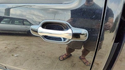 2004-2012 Gmc Canyon Driver Left Rear Outside Door Handle Oem Back Black 41U