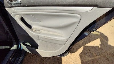 2005-09 Vw Jetta Passenger Right Rear Inside Door Trim Panel Only Oem Back Gray