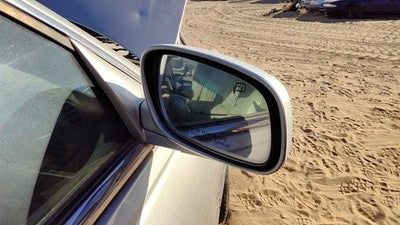 2003-2004 Lincoln Town Car Passenger Right Power Side Mirror Door Mounted Silver