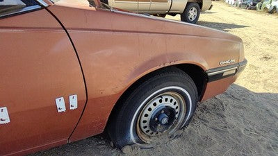 1985-1988 Pontiac Sunbird Passenger Right Front Fender Oem Brown 22536459