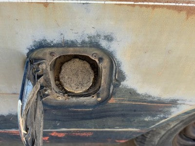1981 Dodge D150 Fuel Filler Neck Assembly With Gas Cap Oem