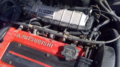 91-92 Galant Vr-4 Complete Fuel Rail With Injectors Set Loaded Dohc 2.0L Turbo