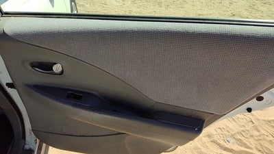 02-04 Altima Passenger Right Rear Door Trim Panel With Switches Back Frost K