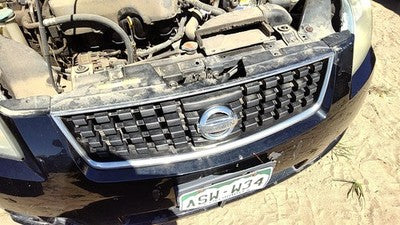 2007-2009 Nissan Sentra Front Grille Assembly Oem Black Kh3 62070Et000