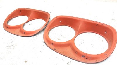 1958 Gmc Chevy 300 Full Size Right Left Headlight Bezel Pair Oem Trim Door Set
