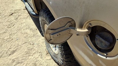 97-17 Expedition Fuel Tank Door With Hinge Gas Lid Oem Filler Arizona Beige Aq
