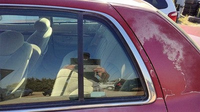 1994-2011 Grand Marquis Driver Left Rear Vent Window Back Door Glass With Frame