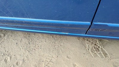 2008-2014 Dodge Avenger Driver Left Front Moulding From Door Trim Strip Blue Pbd