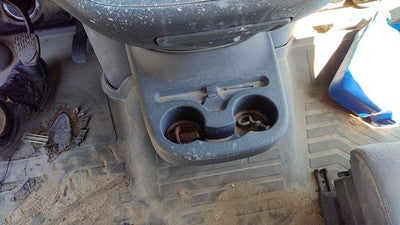 2006 Dodge Sprinter Van 3500 Center Console Assembly Oem Cup Holder Gray Aa