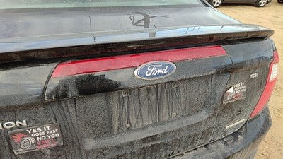 2011 Ford Fusion License Plate Trim Surround With Third Brake Light Middle Lamp