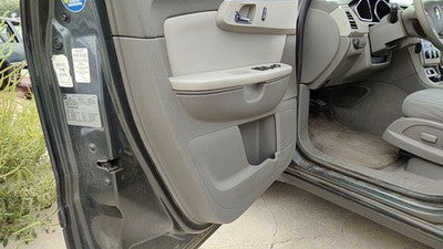 2009-11 Chevy Traverse Driver Left Front Door Trim Panel With Master Switch Gray