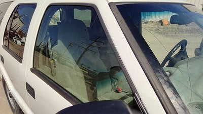 1995-2005 S10 Blazer Passenger Right Front Side Window Door Glass Oem 15724372