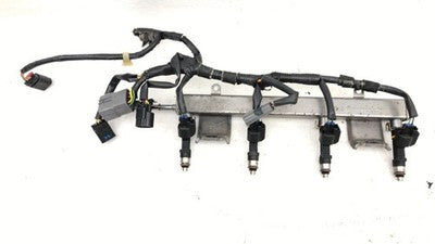 2006-2013 Mazda 3 Complete Fuel Rail With Injectors Set Loaded Oem 2.0L