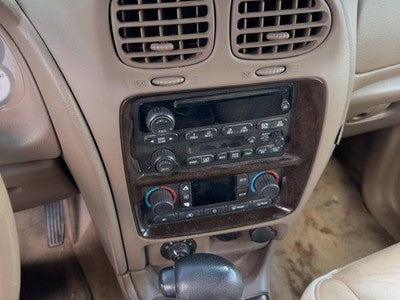 2004 Buick Rainier Trim Bezel Around Radio Surround Dash Panel Oem Tan 332